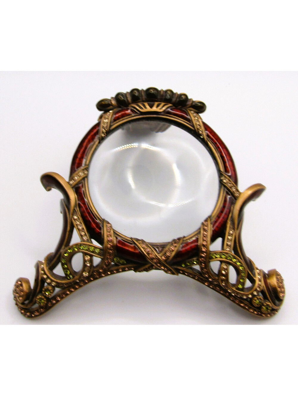 Edgar Berebi Antonia Art Nouveau Style Vanity Magnifying Glass